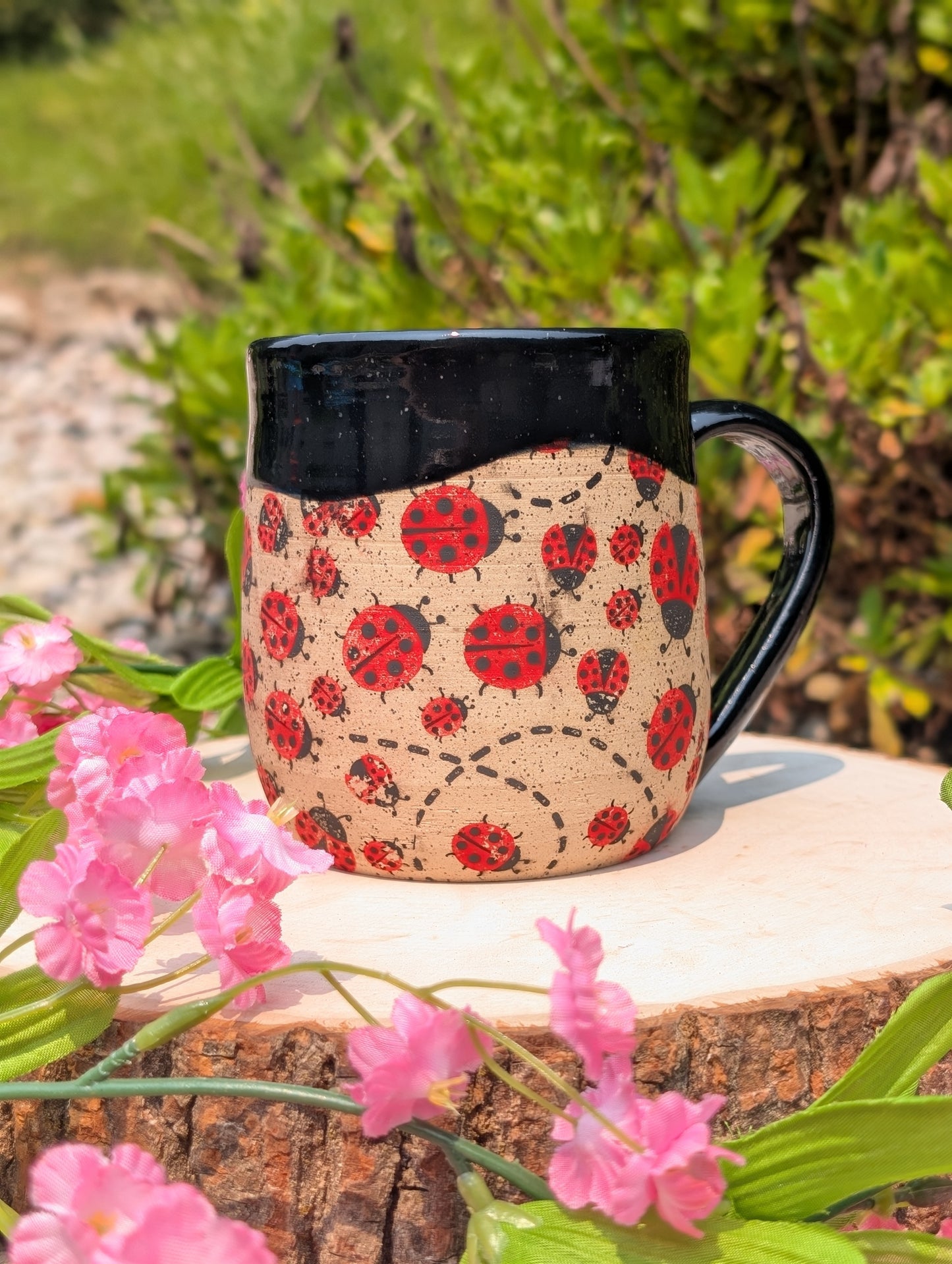 Artisan Ladybug Mug