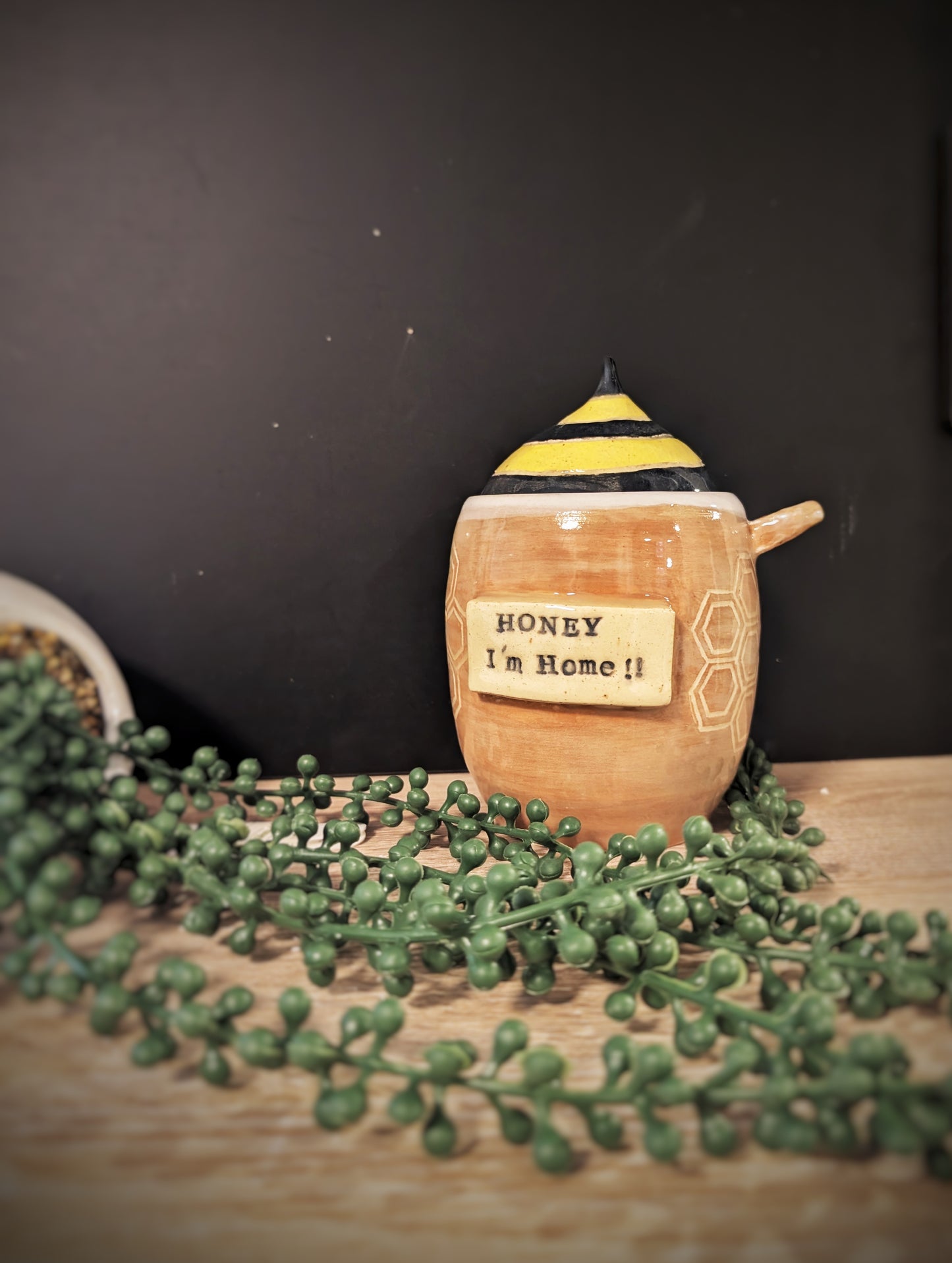 Handmade Bee My Honey Jar