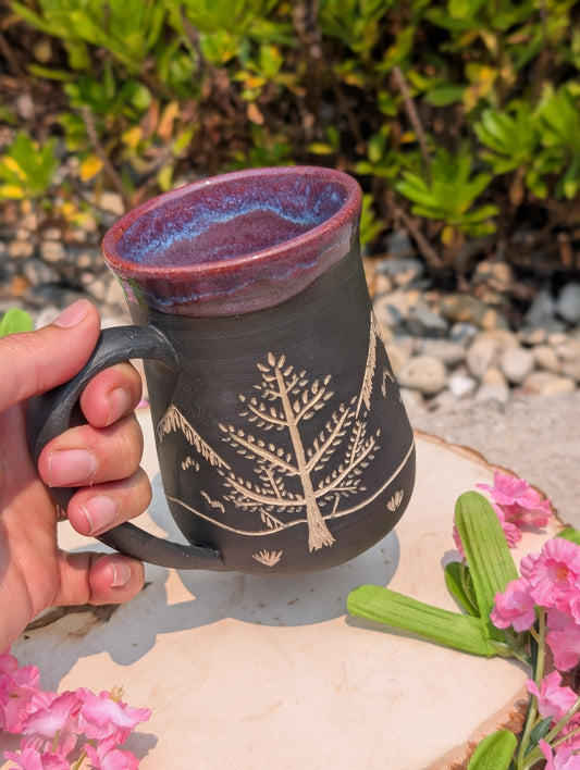 Carved by Hand Celestial Horizons Mug