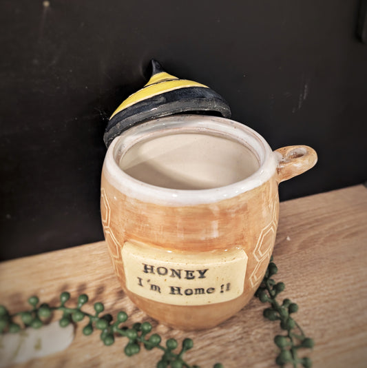 Handmade Bee My Honey Jar