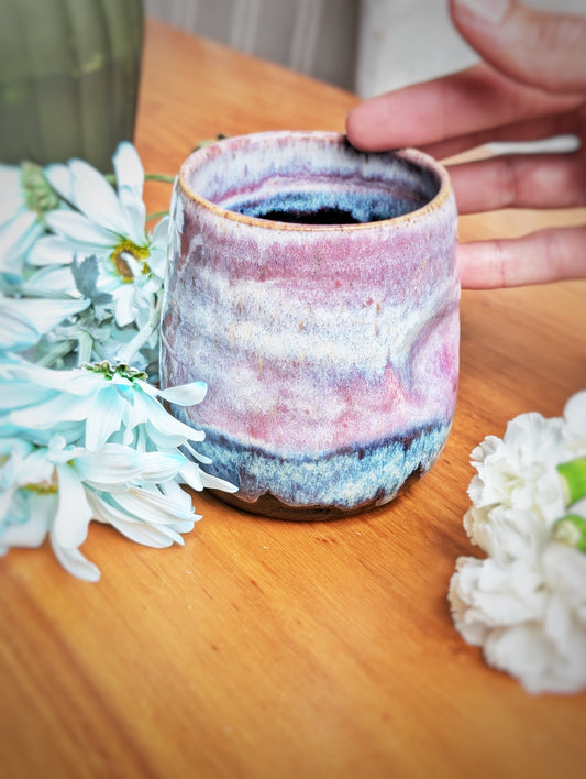 Handmade ceramic Wine Glasses