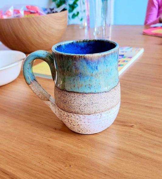 Uniquely glazed Blue Horizon Mug