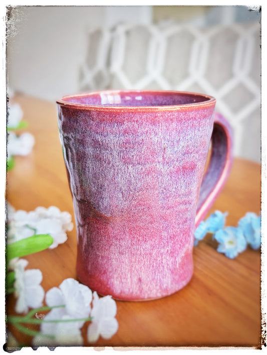 Glazed by hand Evening Rosé Mug